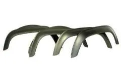 Genuine Land Rover Defender Standard Wheel Arch Eyebrow Kit in Matt Black LR530MSET