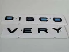 Genuine Land Rover Discovery 5 Front "VERY" Black Lettering LR189127