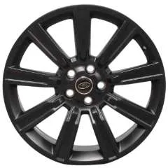 Genuine Land Rover Range Rover Style 9001 21″ inch 9 Spoke Forged Satin Black Alloy Wheels