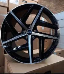 Genuine Land Rover Range Rover Sport 22" Black & Diamond Finish Alloy Wheels