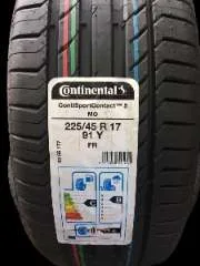 225/45R17 Continental ContiSportContact5 91Y FR