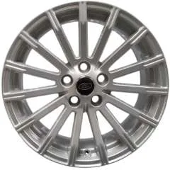 Genuine Land Rover Range Rover 15 Spoke 19″ Inch Alloy Wheels with Sparkle Silver Finish