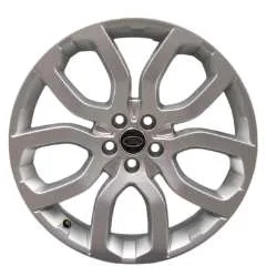 Genuine Land Rover Range Rover 22″ inch Style 5004 5 Split Spoke Alloy Wheels with Sparkle Silver Finish