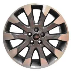 Genuine Land Rover Freelander 2 HSE 10 Spoke 19″ Inch Alloy Wheels with Grey & Diamond Turned Finish