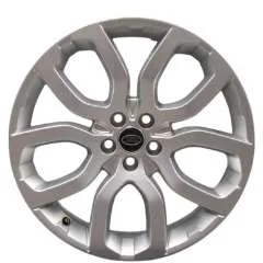 Genuine Land Rover Range Rover Evoque L538 20″ inch Style 5004 5 Split-Spoke Alloy Wheels with Sparkle Silver Finish