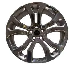 Genuine Land Rover Range Rover 22″ inch 5 Split-Spoke Style 5014 Alloy Wheels with Silver & Polished Finish